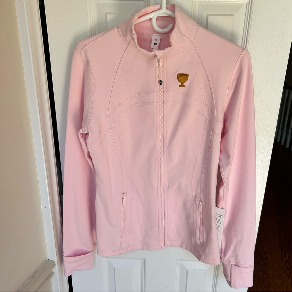Lululemon Define Jacket Luon Pink Presidents Cup